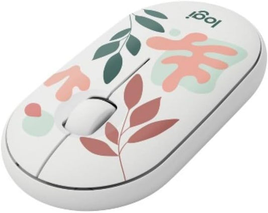 Logitech Pebble M350 Flora Wireless Mouse