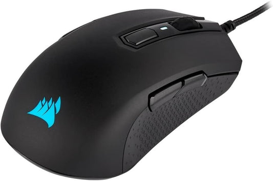 Corsair M55 RGB PRO Multi-Grip Gamer Mouse with Ambidextrous Design Black