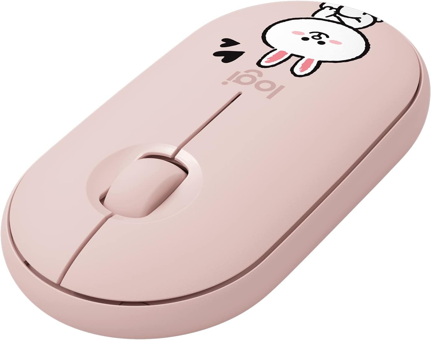 Logitech M350 Line-Friends Cony Bluetooth or 2.4 GHz with USB Mini-Receiver Mouse