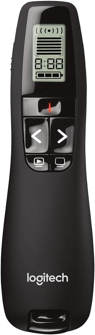 Logitech Wireless Presenter R800 Wireless Presentation Clicker Remote