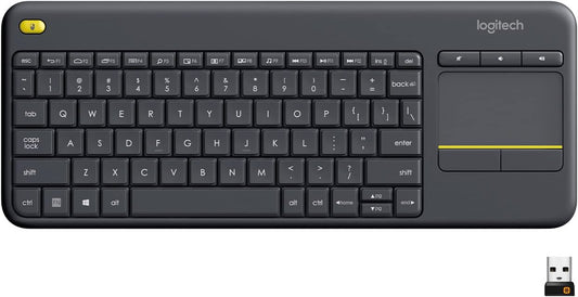 Logitech K400 Plus Keyboard - Black