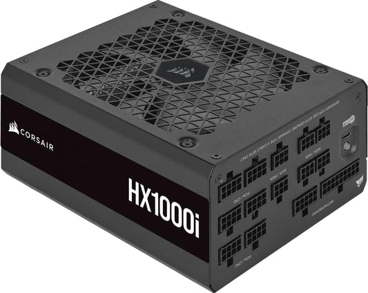 Corsair HX1000i 80 PLUS Platinum Fully Modular- Black