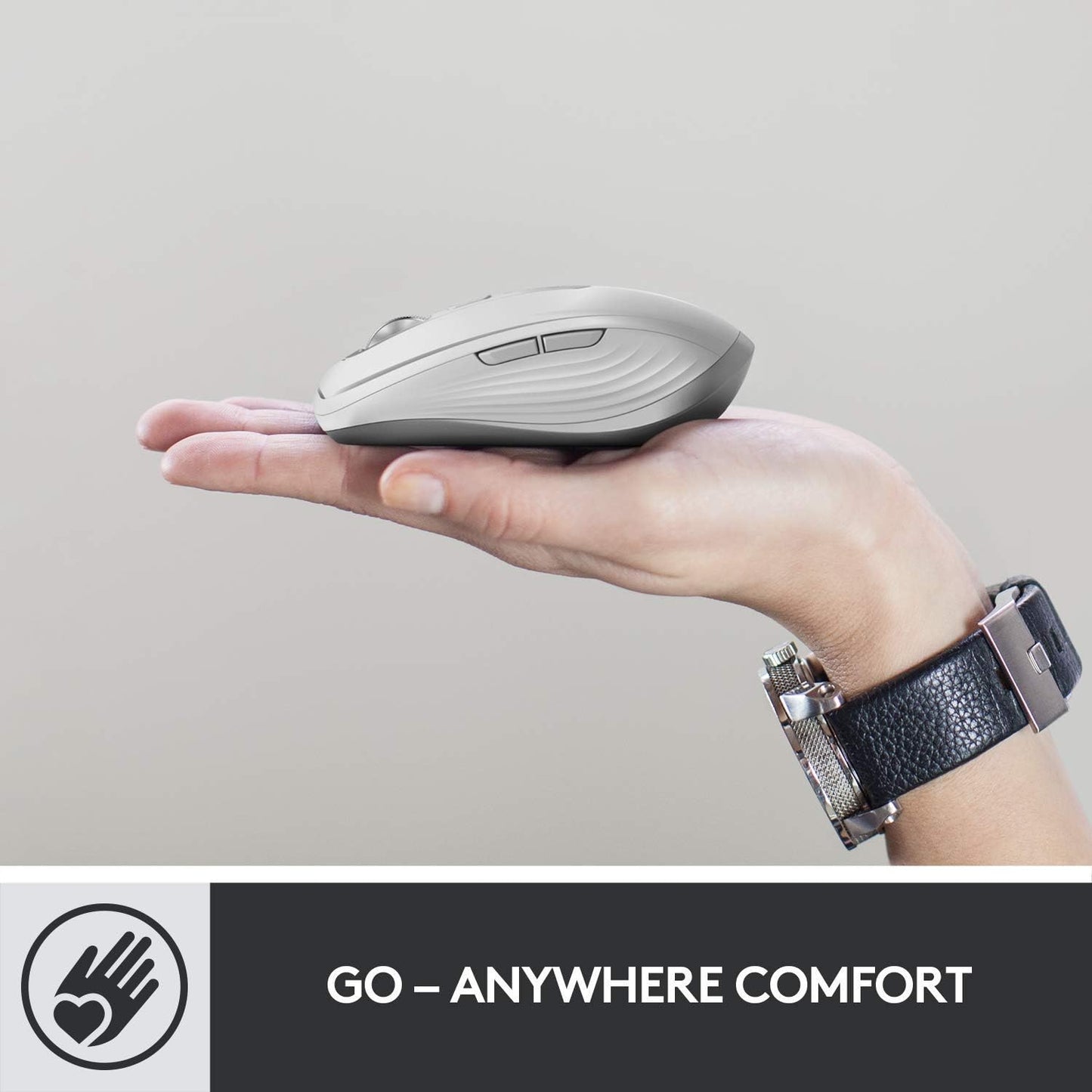 Logitech MX Anywhere 3 Compact Performance Mouse- Graphite