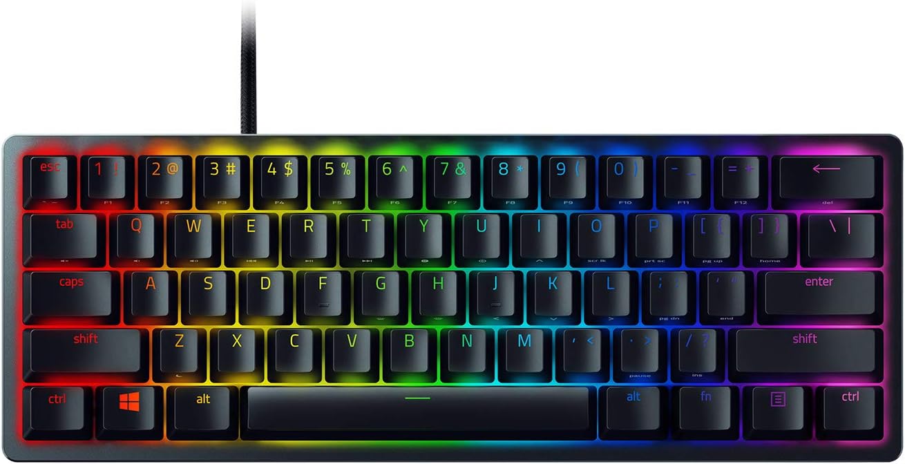 Razer Huntsman Mini 60% Gaming Keyboard Linear Optical Switches - Black