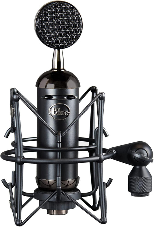 Blue Microphone Blackout Spark SL XLR Condenser Microphone Recording, Streaming, Podcasting, Gaming, Large-Diaphragm Cardioid Capsule, Shockmount and Protective Case