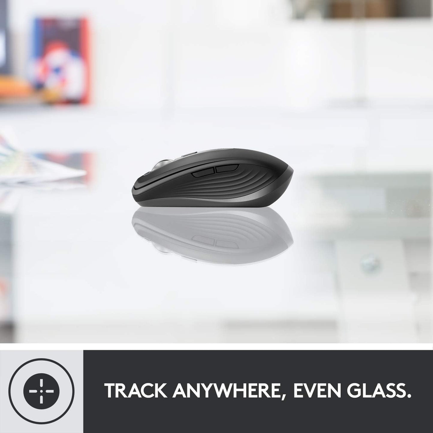 Logitech MX Anywhere 3 Compact Performance Mouse- Graphite