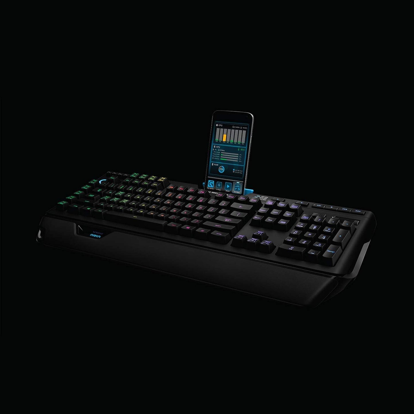 Logitech G910 Orion Spark RGB Illumination Mechanical Gaming Keyboard - Black