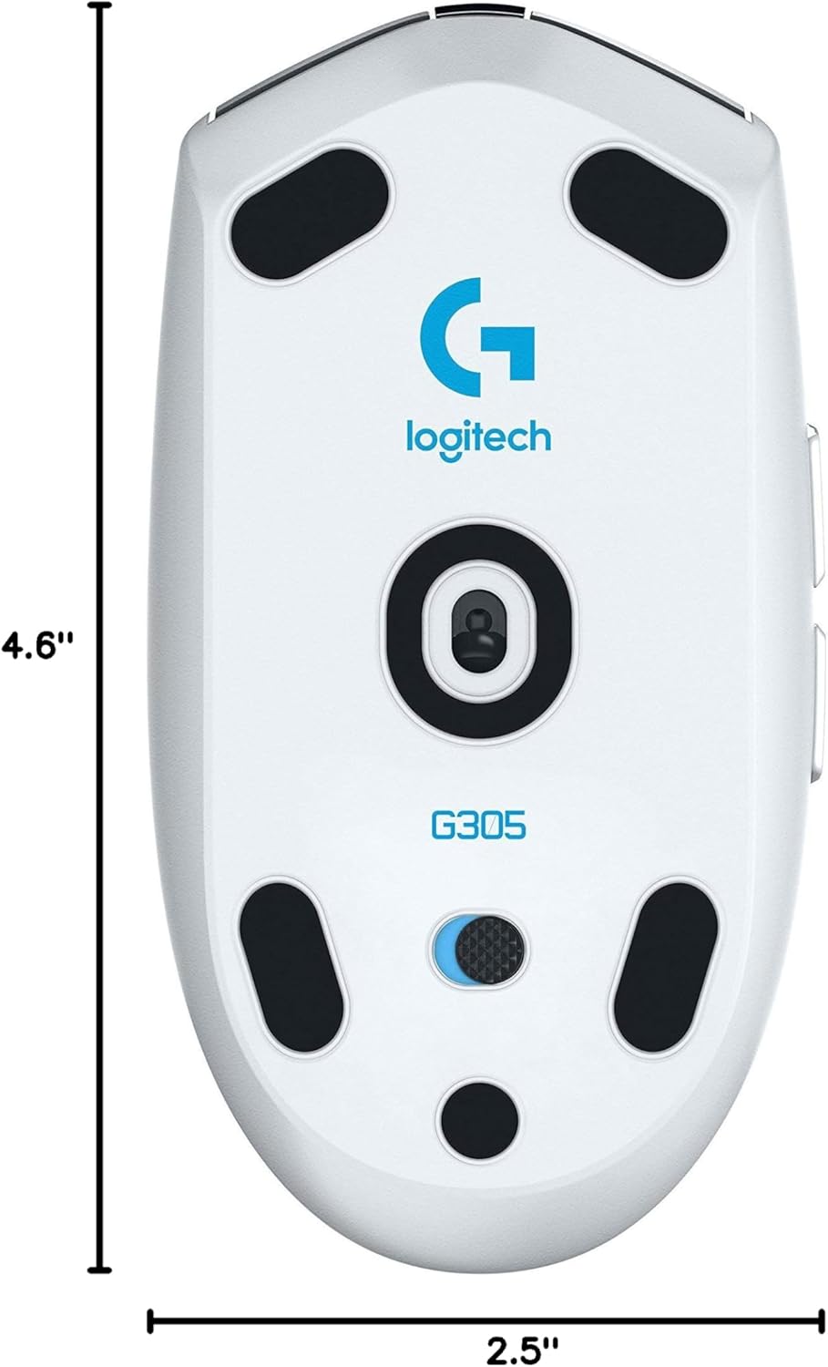 Logitech G305 Lightspeed Wireless Gaming Mouse, White