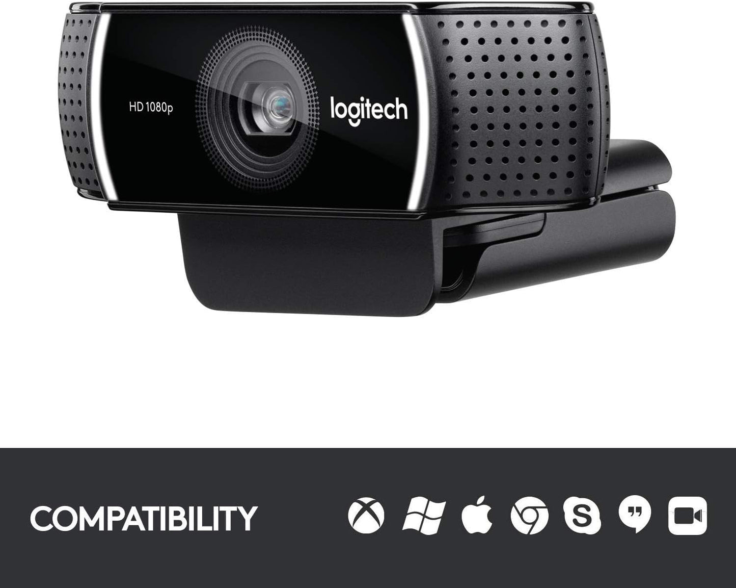 Logitech C922 Pro Stream Webcam 1080P Camera