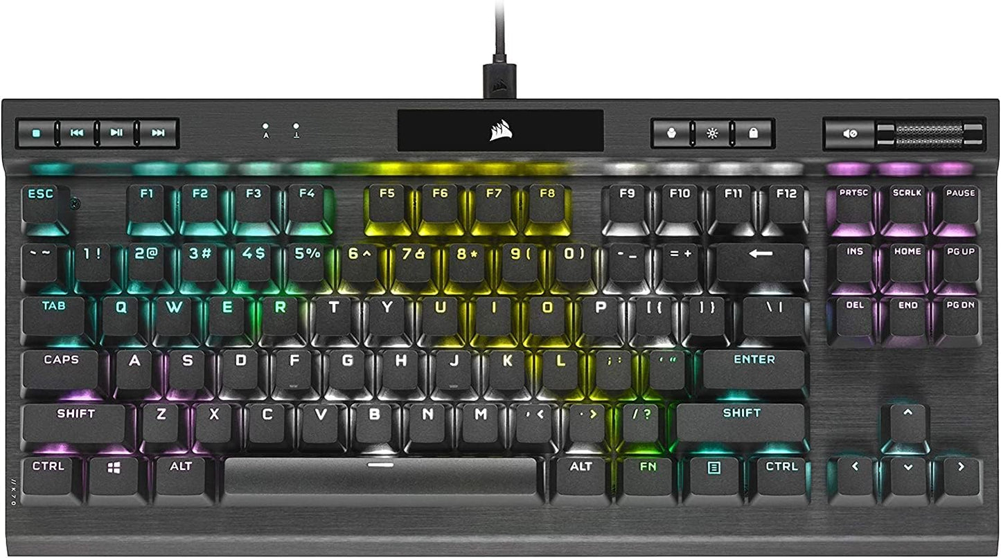 Corsair K70 RGB TKL Champion Series Mechanical Gaming Keyboard