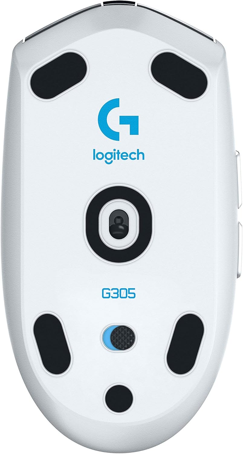 Logitech G305 Lightspeed Wireless Gaming Mouse, White