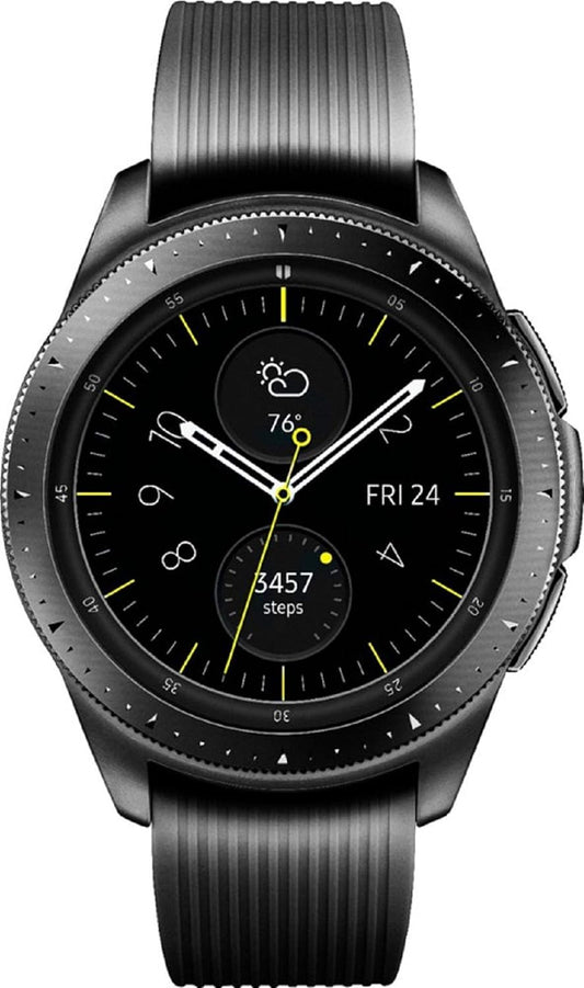 Samsung Galaxy Watch (42mm, GPS, Bluetooth) – Midnight Black (US Version)