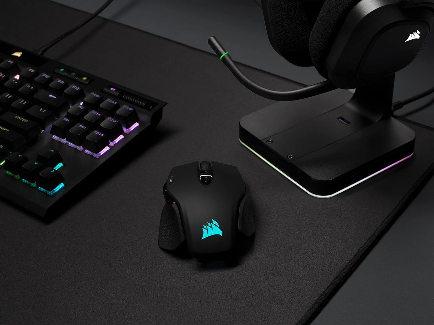 Corsair M65 RGB Ultra Wireless Tunable FPS Wireless Gaming Mouse Black