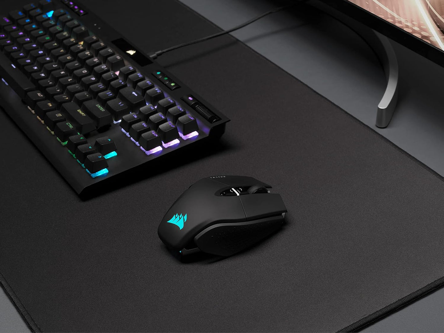 Corsair M65 RGB Ultra Wireless Tunable FPS Wireless Gaming Mouse Black