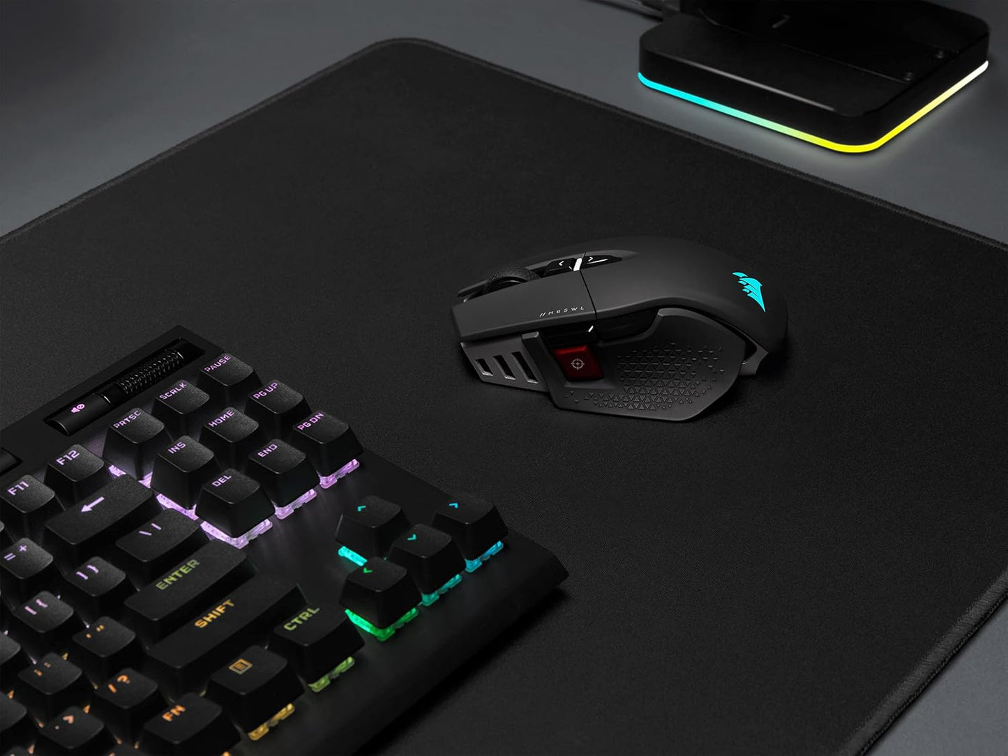 Corsair M65 RGB Ultra Wireless Tunable FPS Wireless Gaming Mouse Black