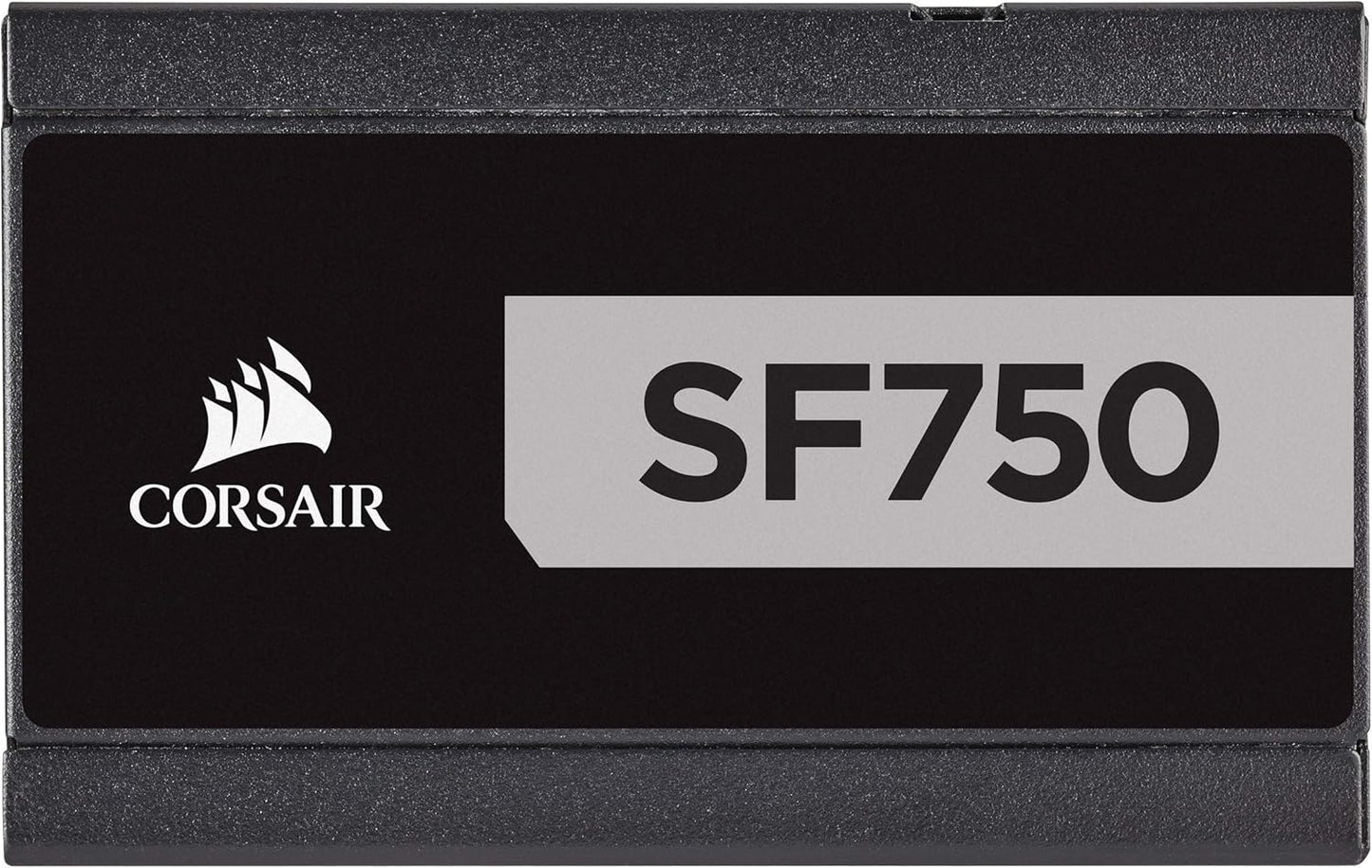 CORSAIR SF750, 750 Watt, SFX, 80+ Platinum Certified, Fully Modular Power Supply